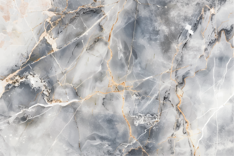 Covor de vinil marmura nuanță gri-albăstruie - TenStickers