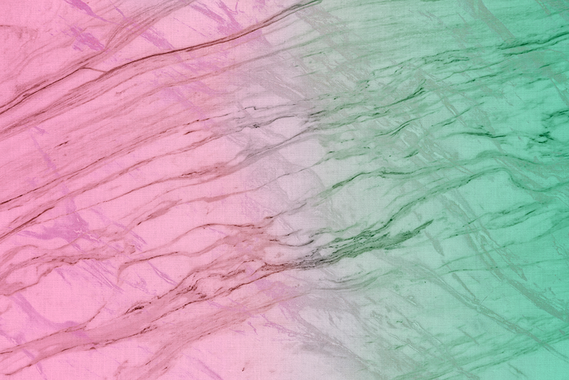 Covor de vinil marmura culoare pastelată roz și verde - TenStickers
