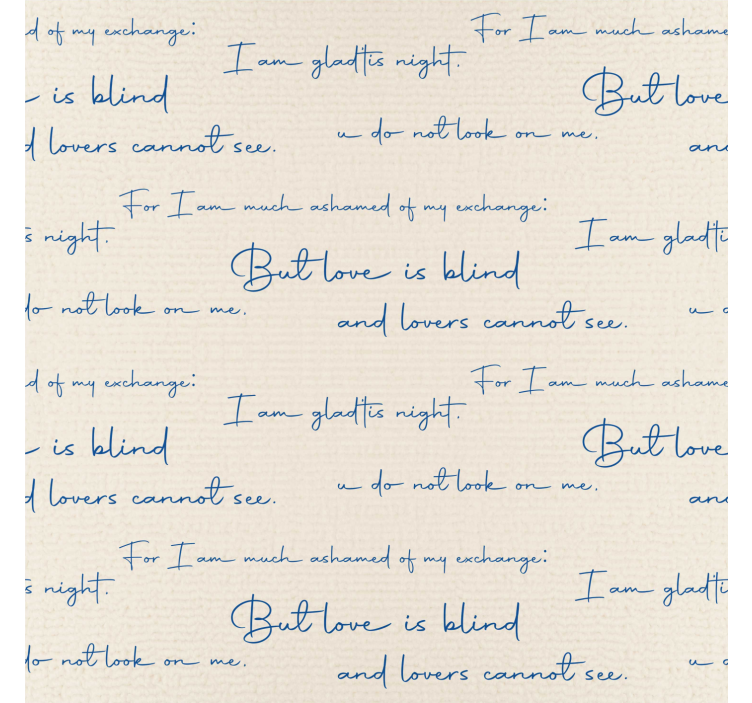 Tapet litere diagramă textilă - TenStickers