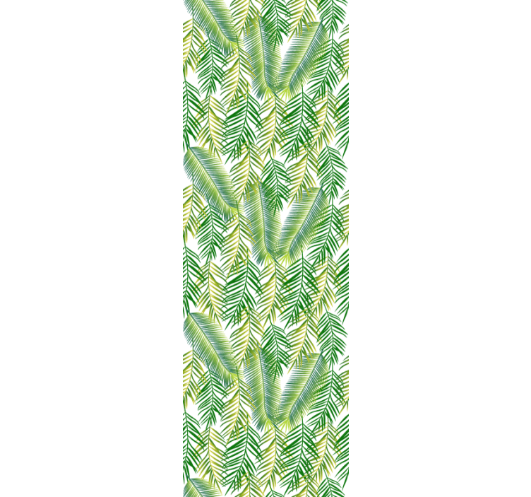 Tapet de frunze design de verdeață luxuriantă - TenStickers