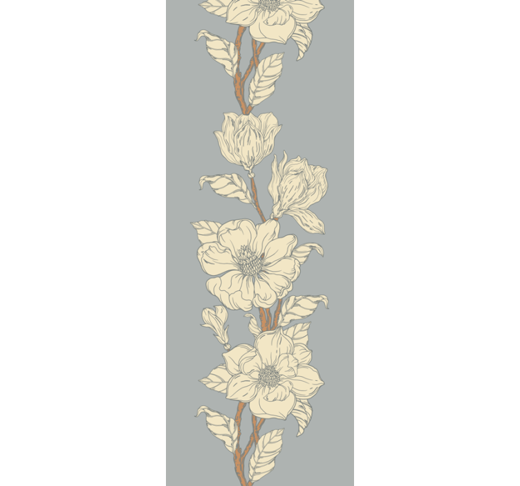 Tapet floral dungi florale elegante - TenStickers