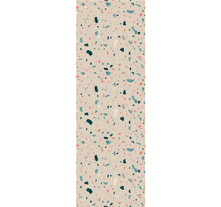 Tapet texturat motiv terrazzo bej - TenStickers