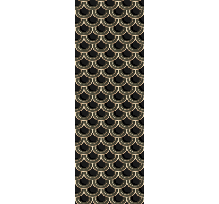 Tapet ornamental model elegant de scoici - TenStickers