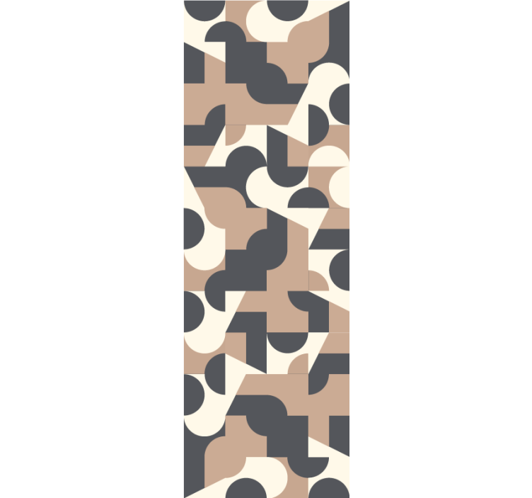 Tapet abstract afișarea formelor geometrice - TenStickers