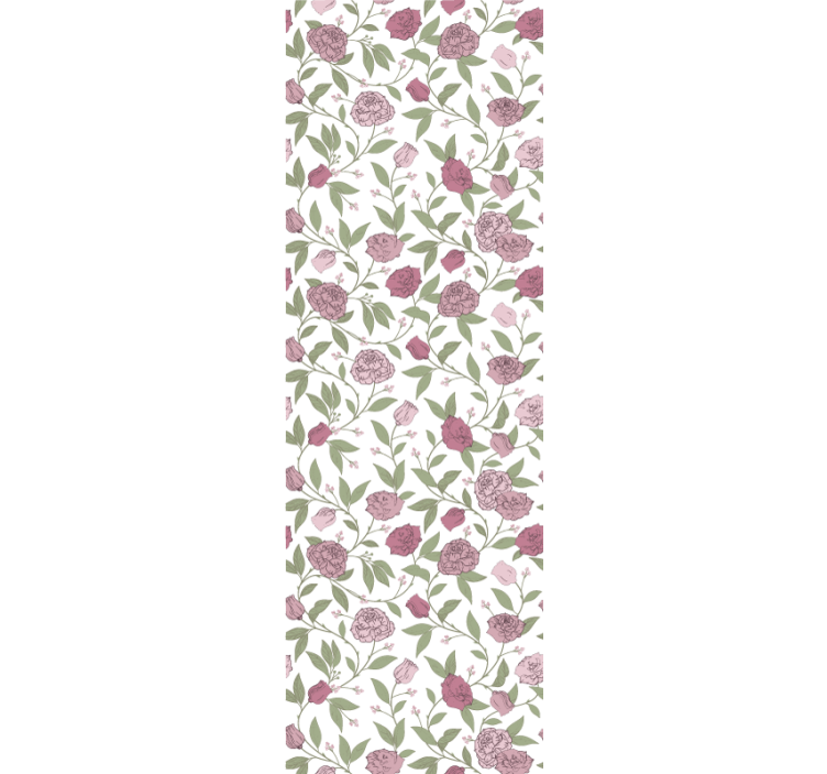 Tapet flori farmec floral - TenStickers