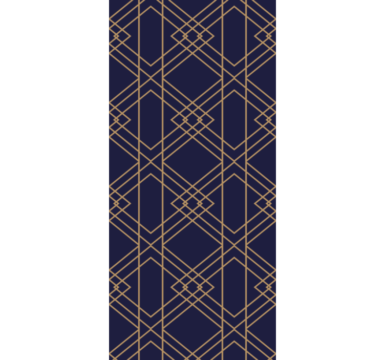 Tapet geometric design geometric modern - TenStickers