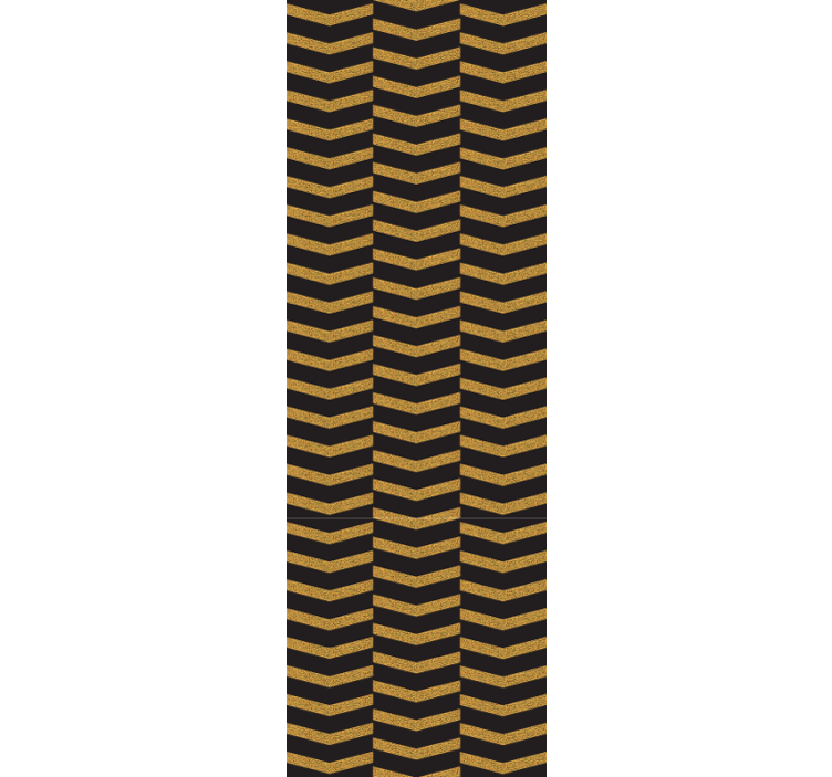 Tapet geometric design cu dungi chevron - TenStickers