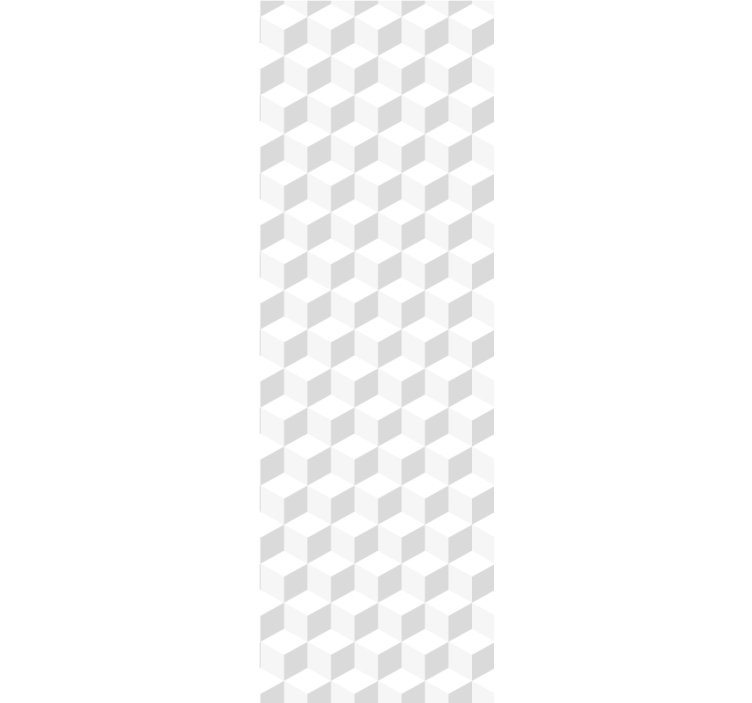 Tapet geometric textură cubică - TenStickers