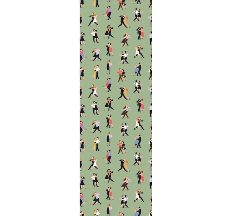 Tapet personalizabil cupluri de dans - TenStickers