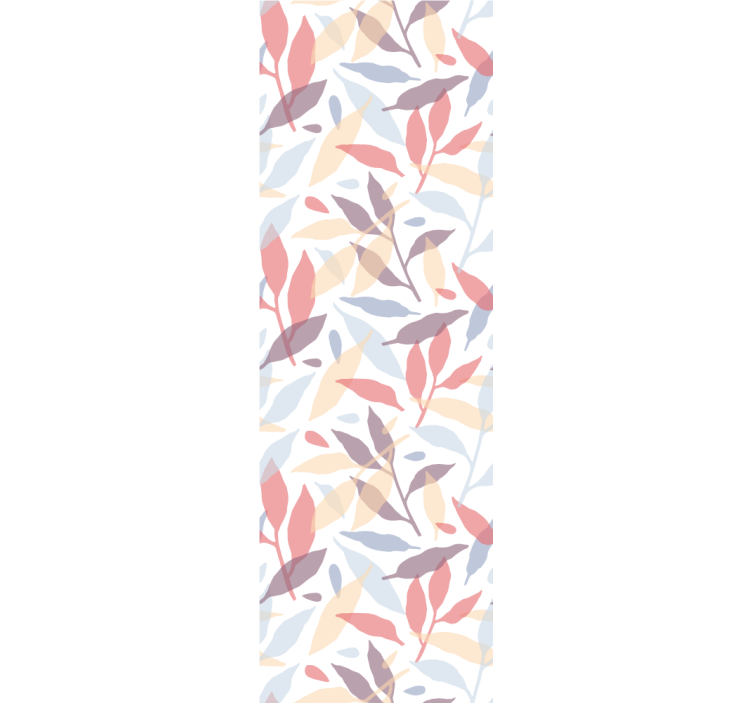 Tapet de frunze model de frunziș pur - TenStickers