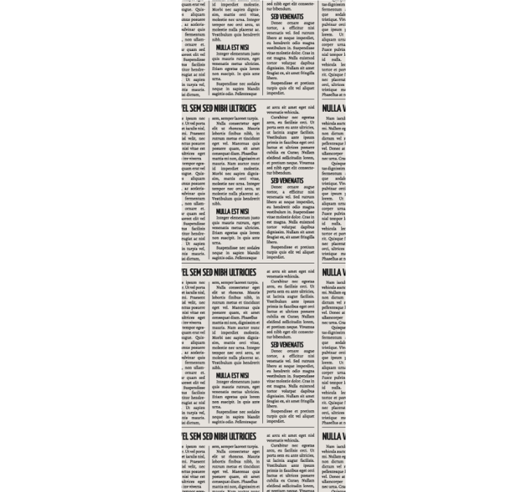 Tapet personalizabil stil de ziar de epocă - TenStickers