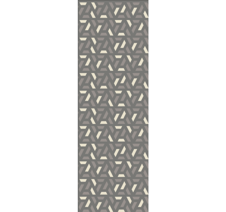 Tapet geometric strat de forme abstracte - TenStickers