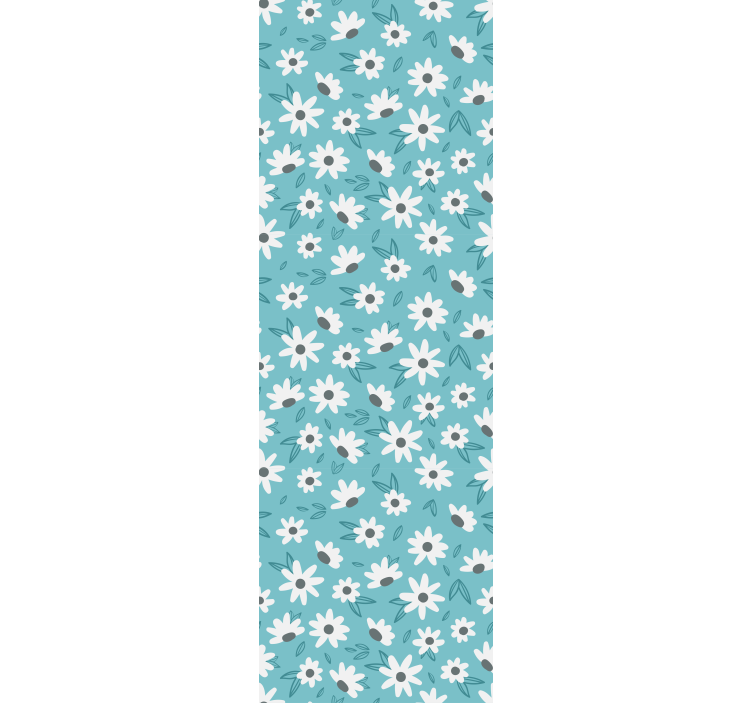 Tapet flori înflorire florală de primăvară - TenStickers