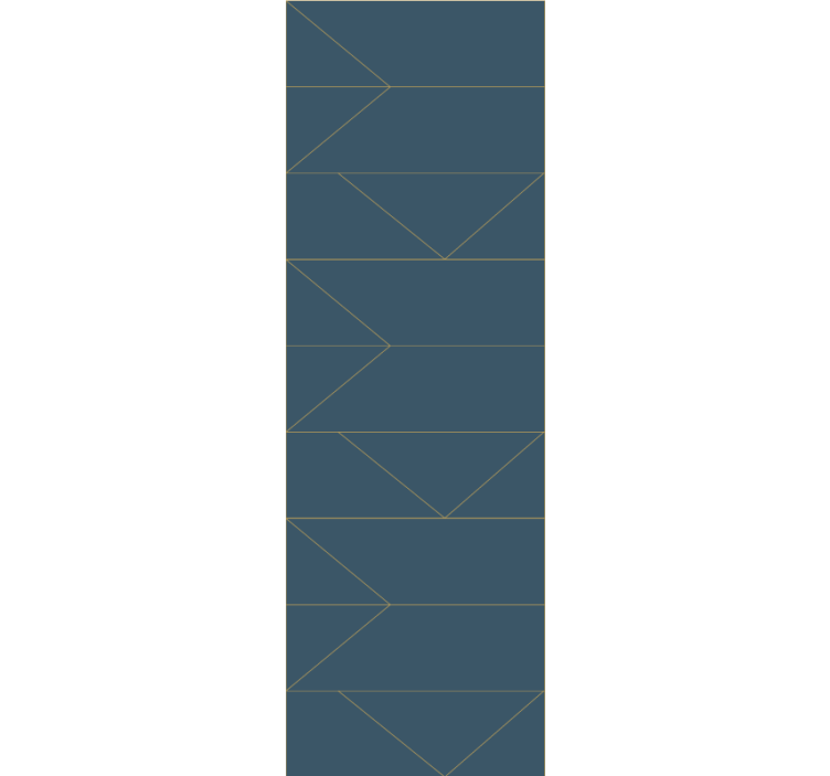 Tapet camera de zi forme geometrice de săgeți - TenStickers