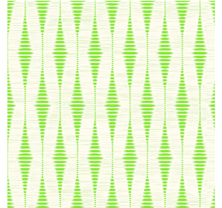Geometric tapet ikat rabaul verde - TenStickers