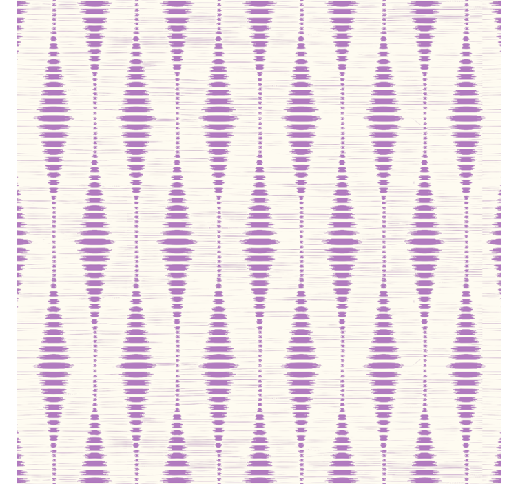 Geometric tapet ikat rabaul violet - TenStickers