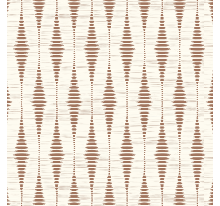 Geometric tapet spumă de mocha rabaul ikat - TenStickers