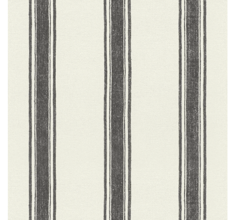 Geometric tapet drepte diplomatice negre - TenStickers