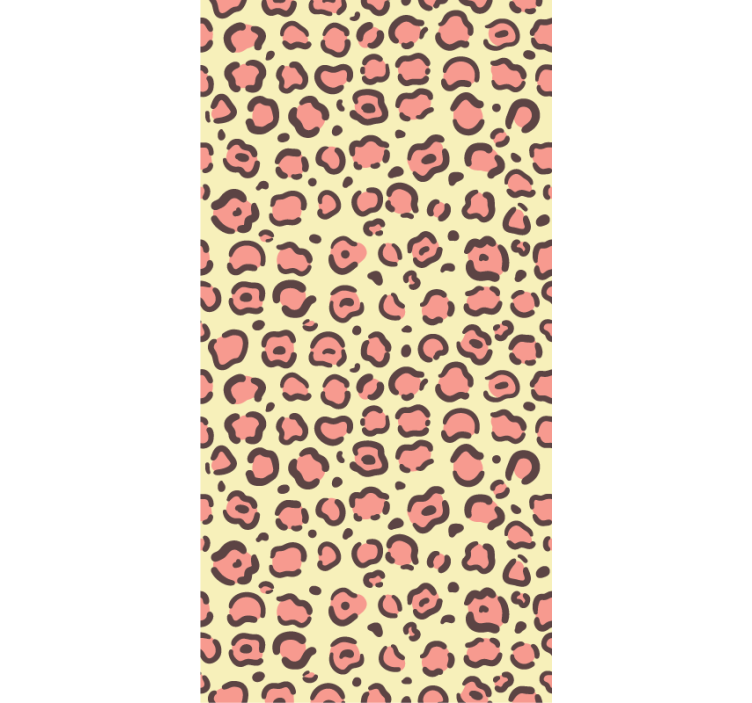 Tapet dormitor textură blană leopard - TenStickers