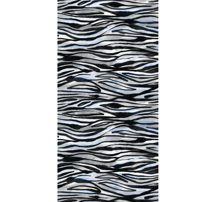 Tapet ornamental cu model zebra - TenStickers