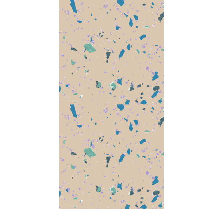 Tapet dormitor componentă geometrică abstractă - TenStickers