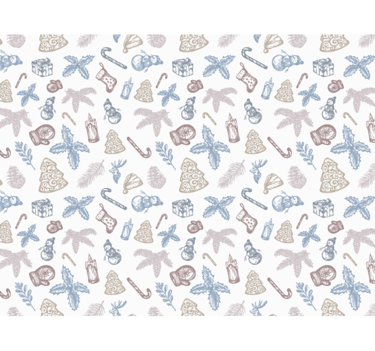 Crăciun tapet timp de crăciun - TenStickers