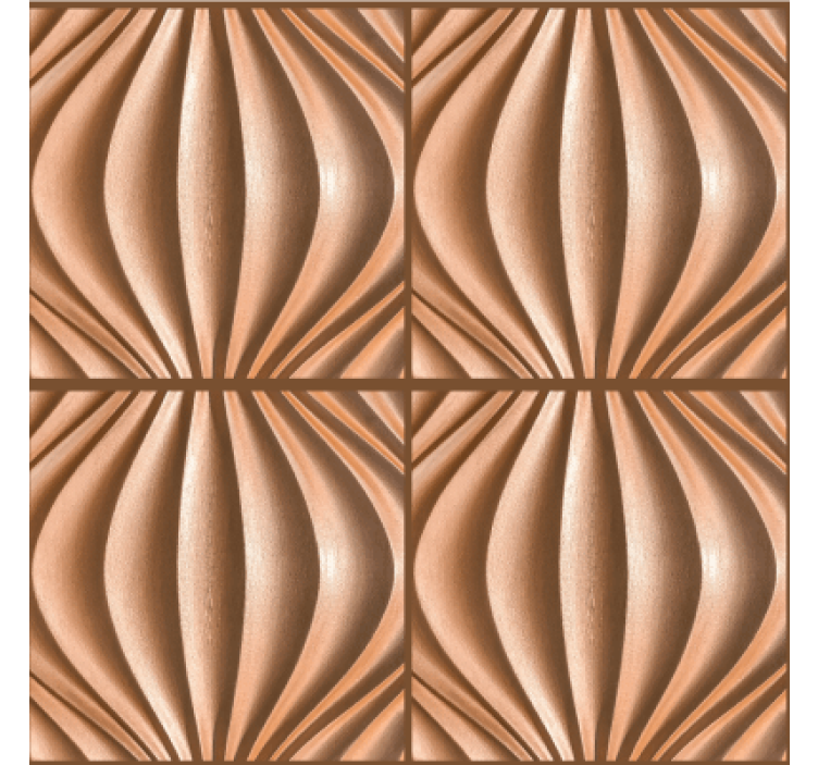 Tapet de sufragerie efect nisip 3d - TenStickers