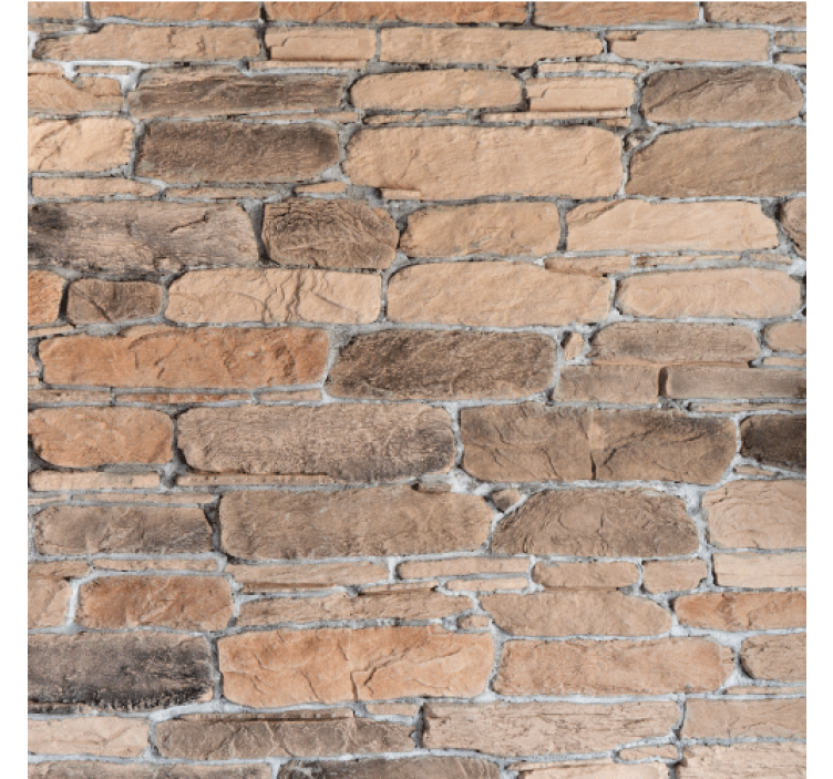 Tapet piatră model cărămidă realist - TenStickers