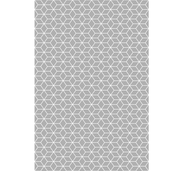 Tapet texturat cu model hexagonal gri - TenStickers