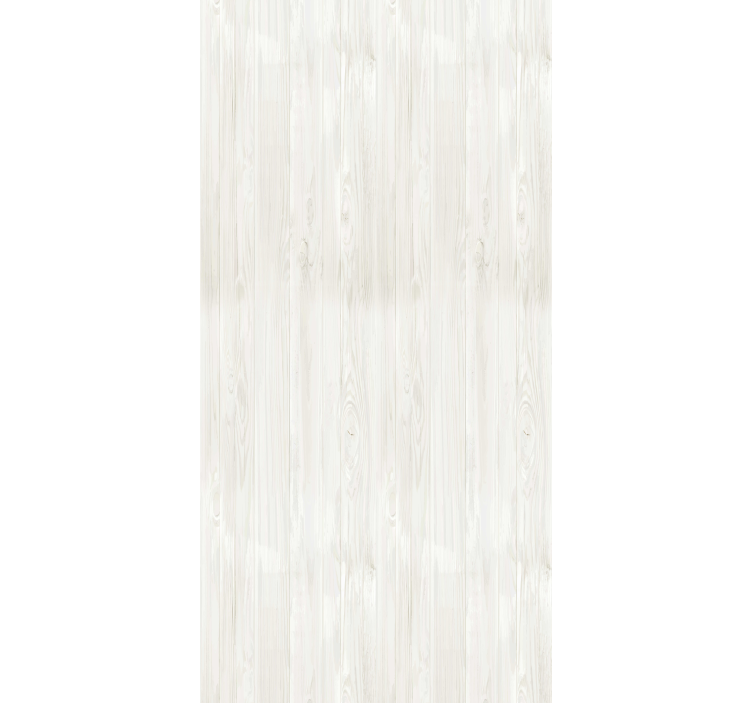 Tapet rustic din lemn alb - TenStickers