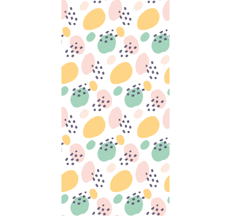Tapet tineret forme abstracte pastelate - TenStickers