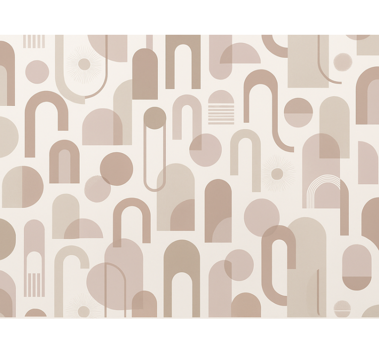 Tapet dormitor cu model modern - TenStickers