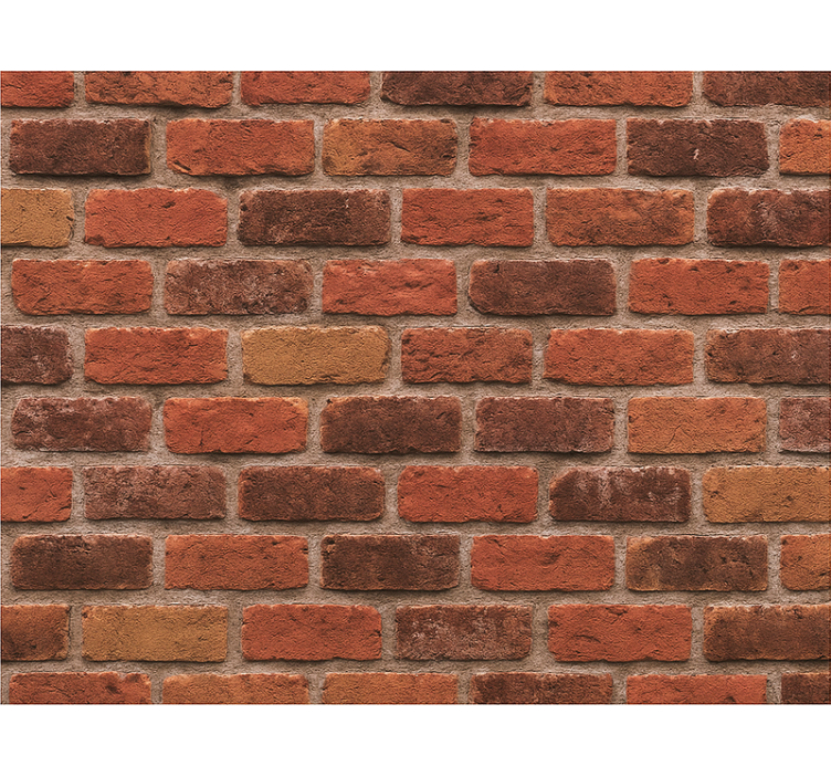 Tapet dormitor piatră cărămidă rustică - TenStickers