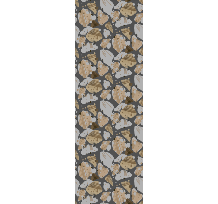 Tapet dormitor model ciment terrazzo - TenStickers