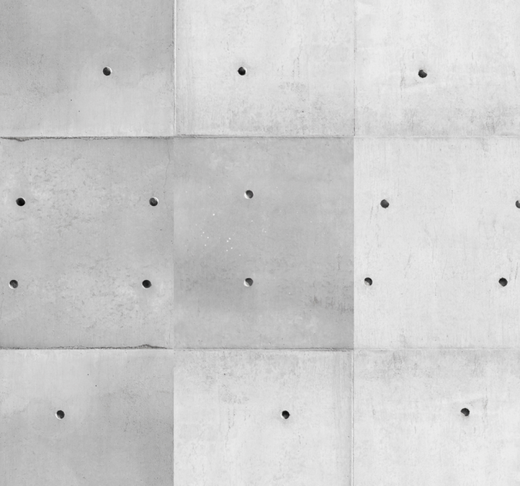 Farmecul tapetului gri din beton - TenStickers