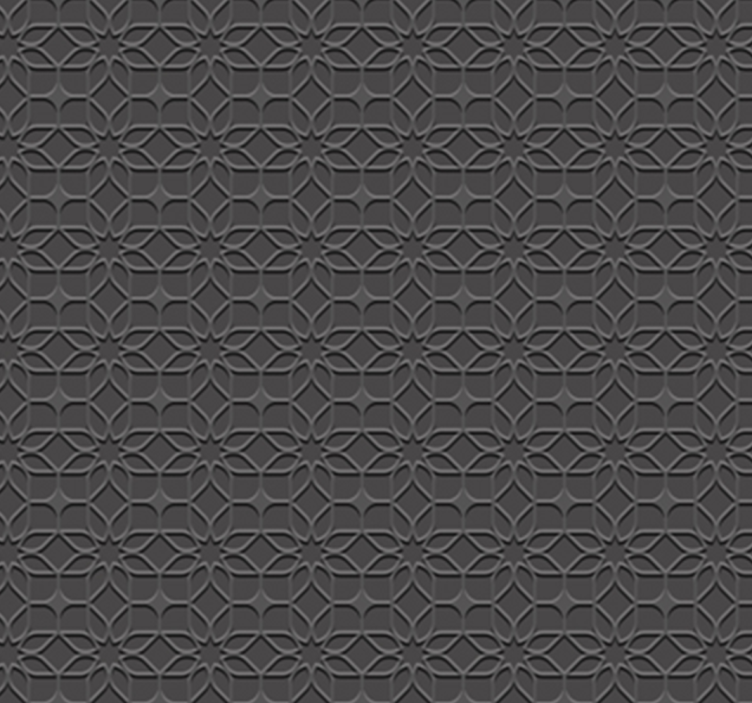 Tapet 3d iluzie geometrică - TenStickers