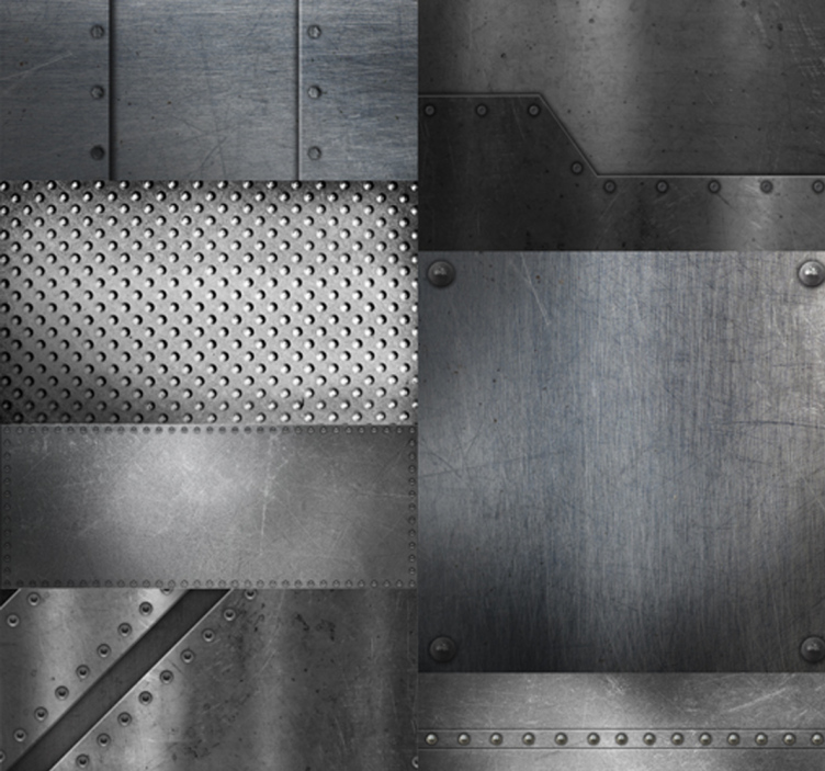 Tapet modern - perete de alamă - TenStickers