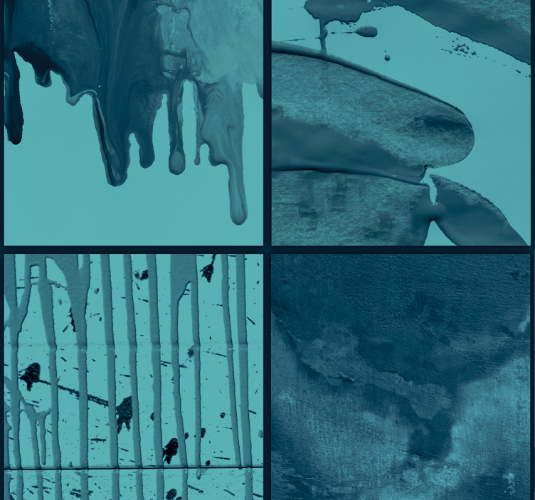 Tapet în spatele peretelui ploii - TenStickers