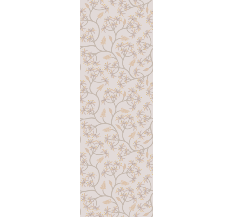 Tapet floral motive florale elegante - TenStickers