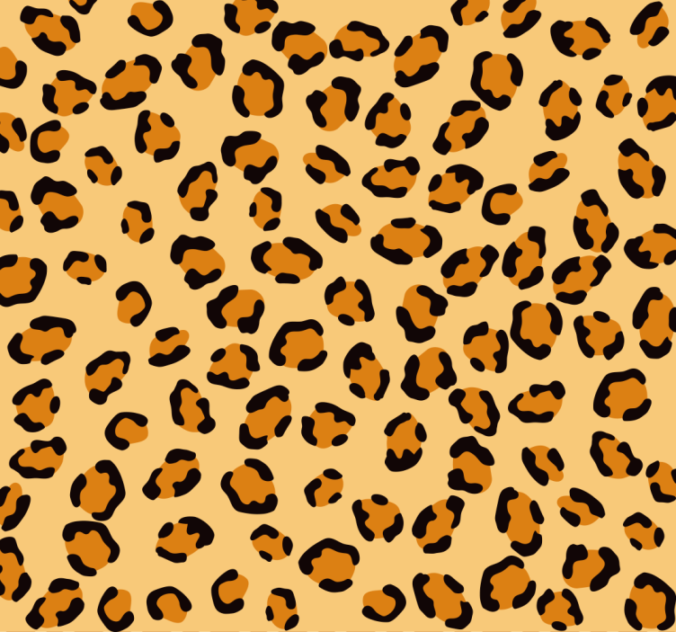 Tapet pentru animale cu imprimeu leopard - TenStickers