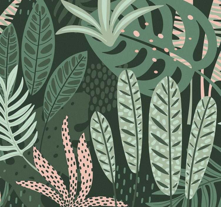 Tapet de vară al palmierilor - TenStickers