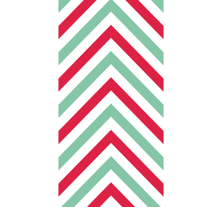 Tapet geometric model în zig-zag chevron - TenStickers