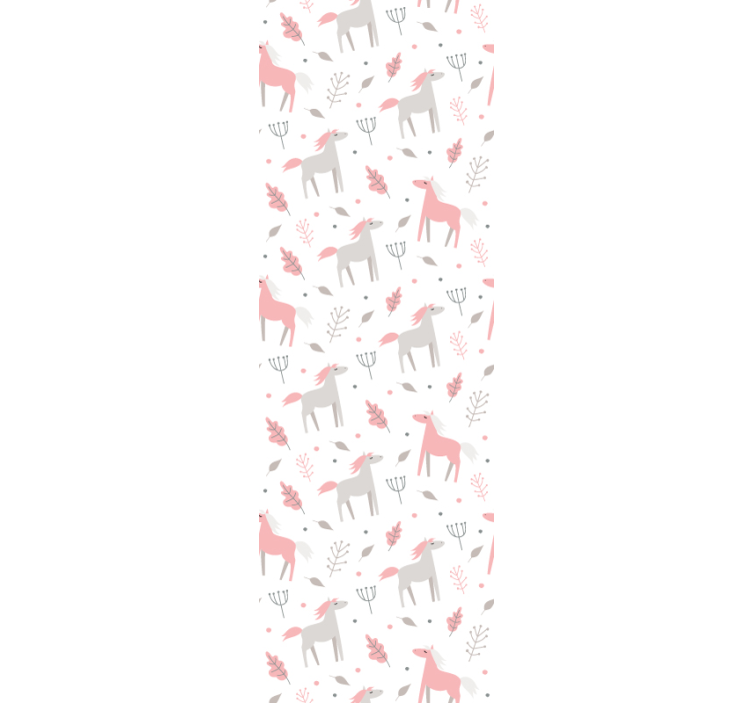 Tapet de animale model pastelat de faună - TenStickers