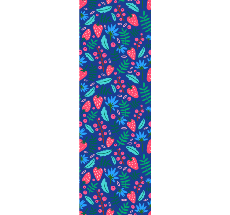 Tapet de frunze modele botanice florale - TenStickers