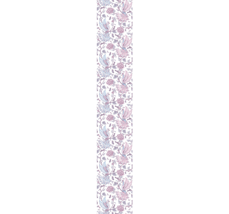 Tapet ornamental eleganță aviară ornamentală - TenStickers