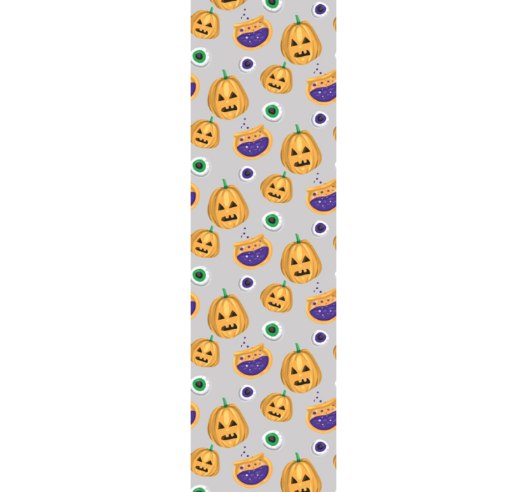 Tapet Halloween model de dovleac - TenStickers