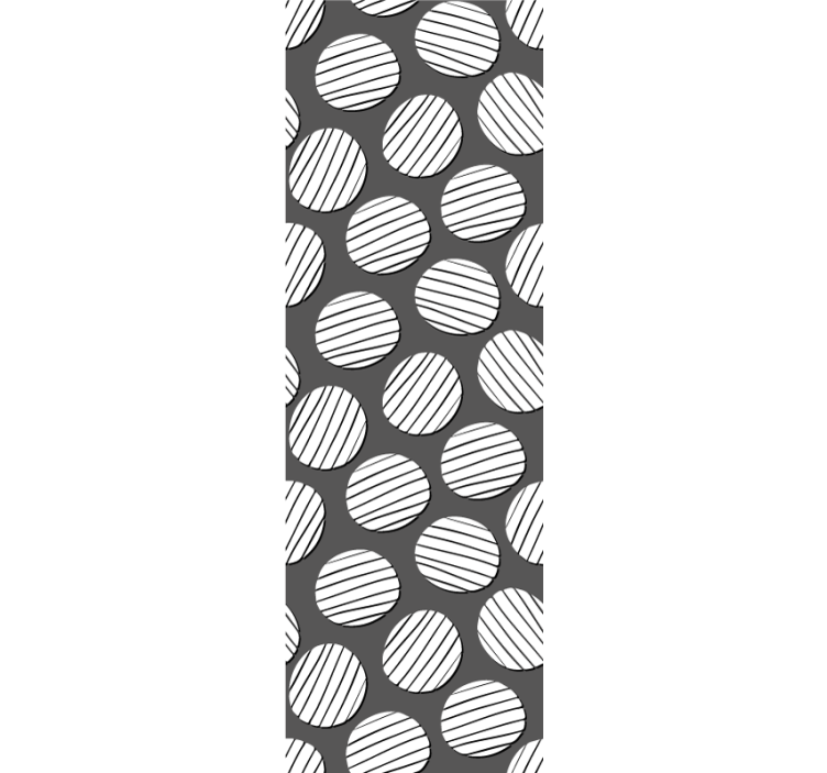 Tapet geometric model de cerc geometric - TenStickers