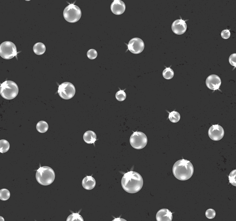 Tapet textil cu perdea perlată - TenStickers