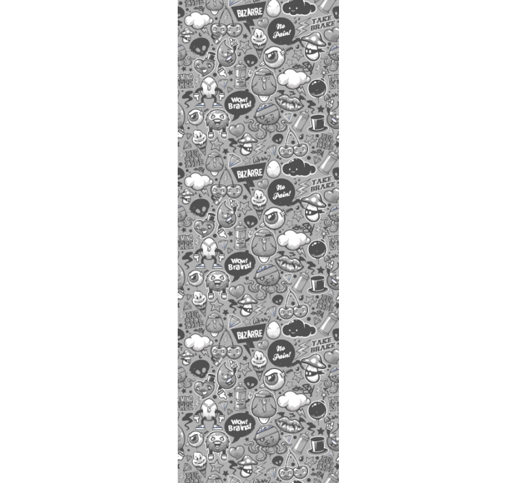 Tapet cu artă graffiti - TenStickers