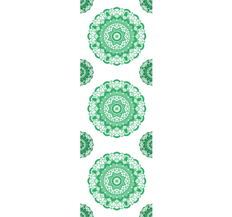 Tapet de birou design cu motiv mandala - TenStickers